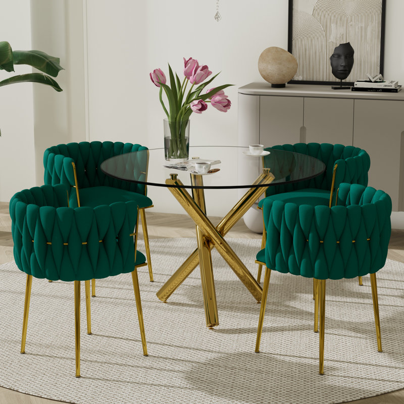 Raykwan 4 - Person Three Leg Dining Set