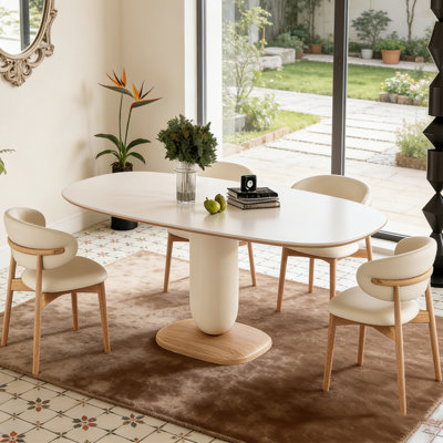 Table de salle à manger moderne de style nordique