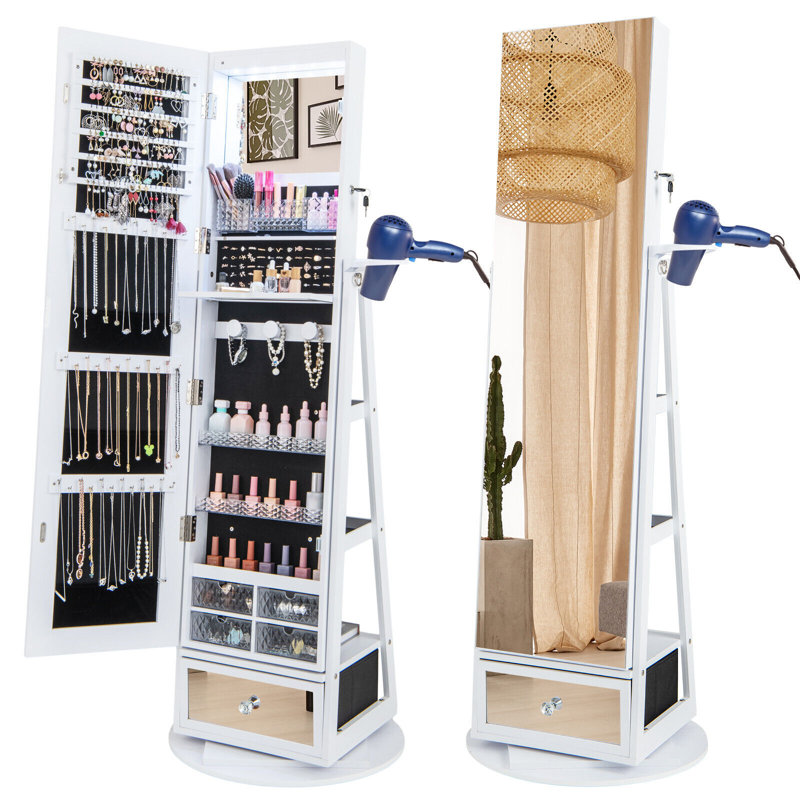 Freestanding Jewelry Armoire