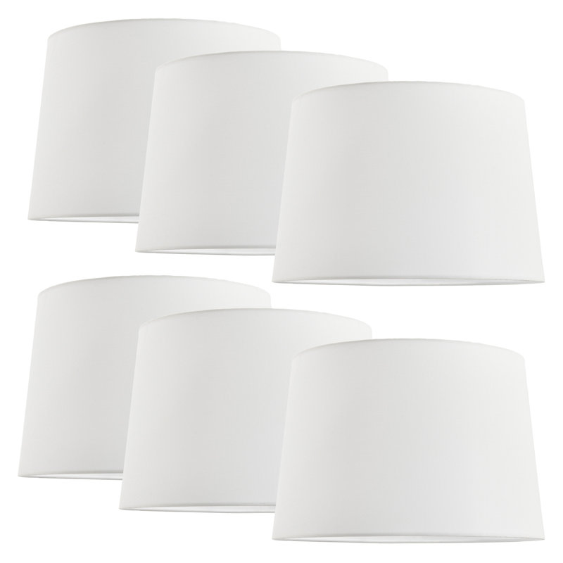 Blanc / 6PK, H 10 po x l 15 po x P 15 po, Blanc
