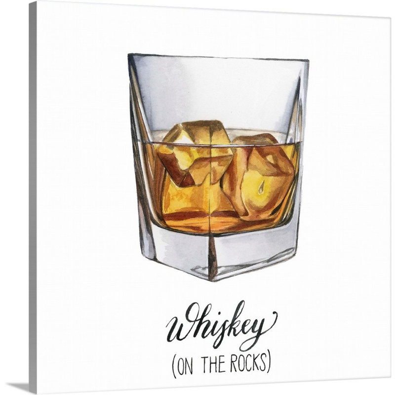 Classic Happy Hour VI - reproduction d'art sur toile, Toile tendue, H 36 po x l 36 po x P 1,25 po