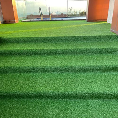 Rolling 3.3ft x 16.5ft x 0.7'' Artificial Turf Grass Outdoor/Indoor Rug Décor