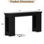 Console 47 po avec station de charge et lumières DEL 47 po-603731081-603731126