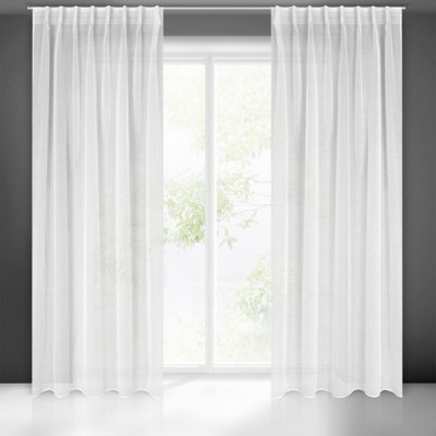 Kasonya Slot Top Sheer Curtain
