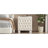 Graceful, Beige, Velvet Bedside Table, 2 Drawers, Crystal - Trimmed Handles, Button Aesthetic, Spacious Storage Exquisite, Knob Luxury, , Functional