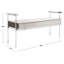 Banc rembourré en similicuir Alishia-1733897920-1733897922