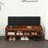 40-Inch Wooden Shoe Stool With PU Pads, 2-Layer Rack, Storage Boxes, And Durable Design For Versatile Use In Entrances, Corridors, Living Rooms, Bedrooms, And Closets
