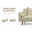  186*86*79*cm, Sitting and sleeping linen sofa bed-1508868265