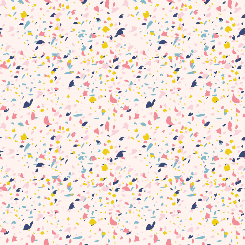 Rouleau de papier peint Confetti, L 10,42 pi x l 25 po