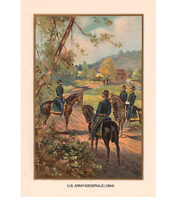 " U.S. Army Generals, 1864 " by Arthur Wagner