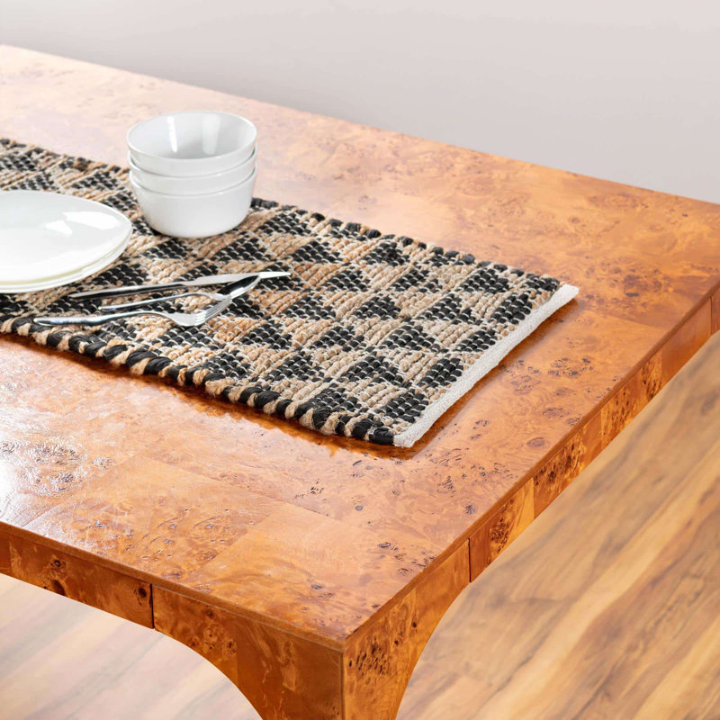 Jordina Cotton Geometric Indoor Rug, Table Runner 1'2" x 10'