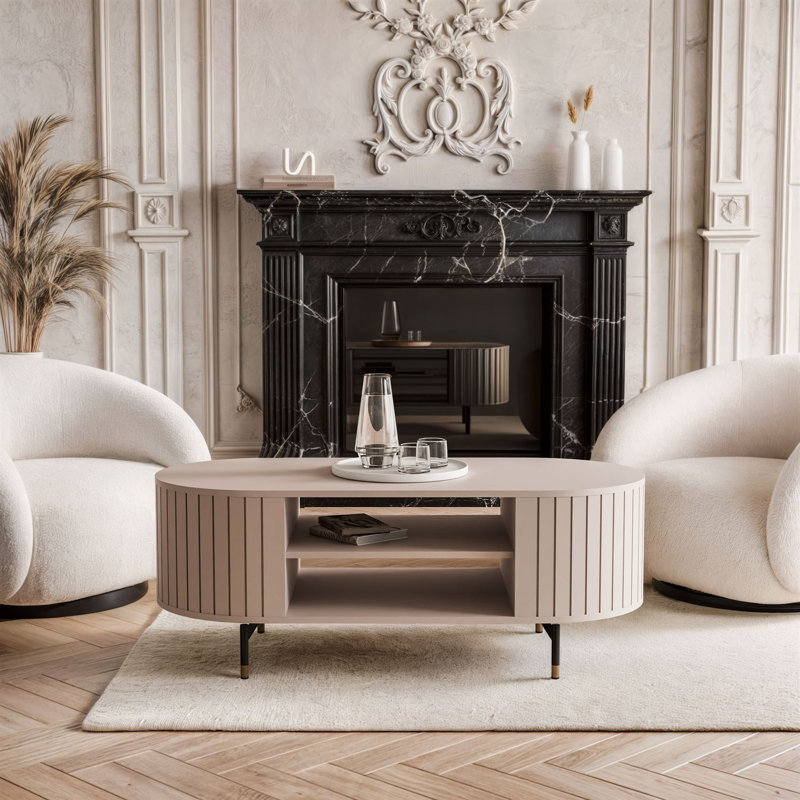 Coffee Table with Storage, Cashmire