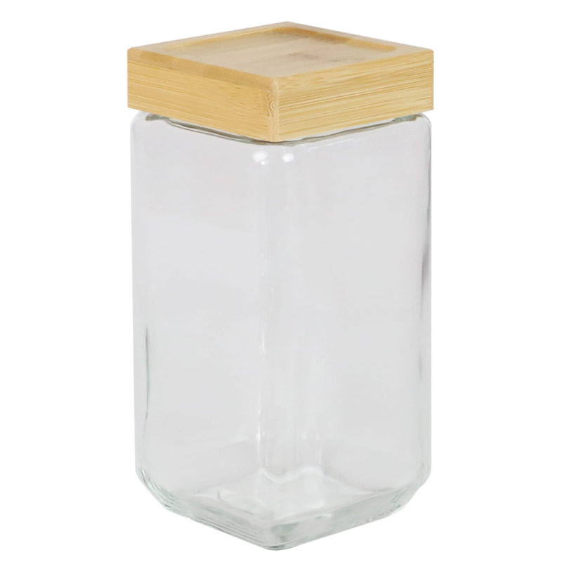 Pot de cuisine et pots de rangement, H 9,25 po x l 4,25 po x P 4,25 po