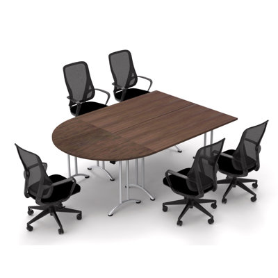 Havana 5 Person Conference Meeting Tables with 5 Chairs Complete Set