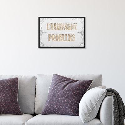 Champagne Problems - Floater Frame, impression