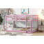 Solid Wooden, Solid Rubber Wooden Loft Bed With Ladder, With Bed Platform Of Strengthened Slats