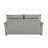 Chenille Sleeper Sectional Sofa W/ Storage & 2 Toss Pillows