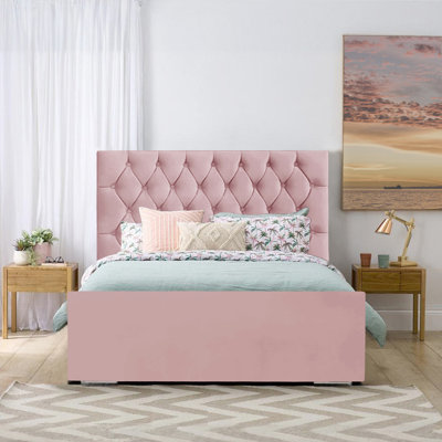Theirry Upholstered Velvet Bed