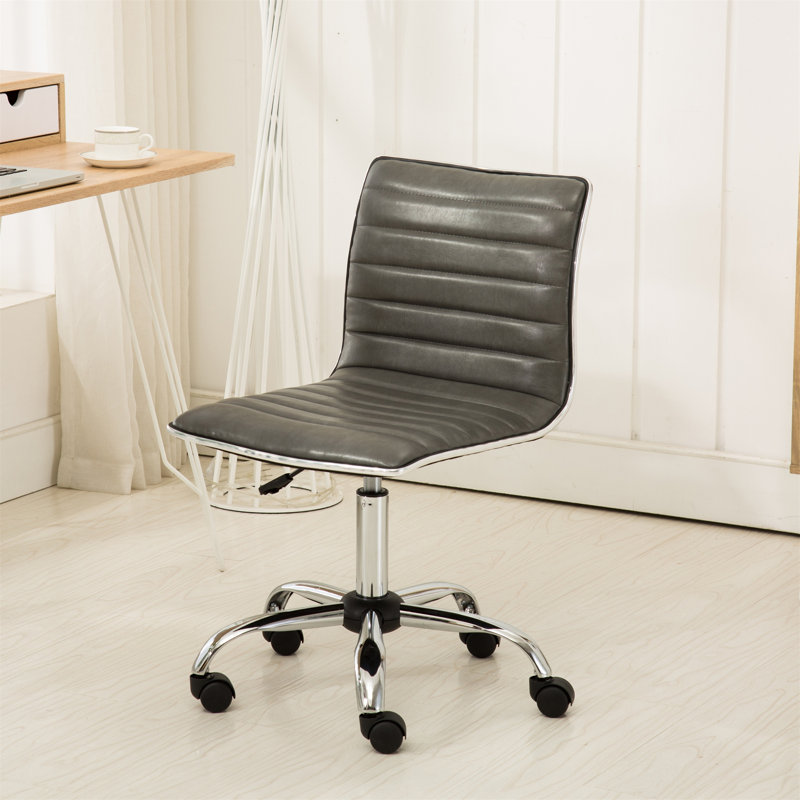 Chaise de bureau Fremo Chromel, Gris