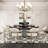 LUMERA Collection Tufted Arm Dining Chair Cream White-608087498-667664905