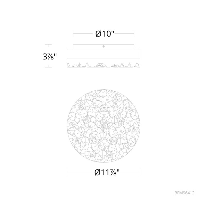 Bramble 1 - Light LED Flush Mount