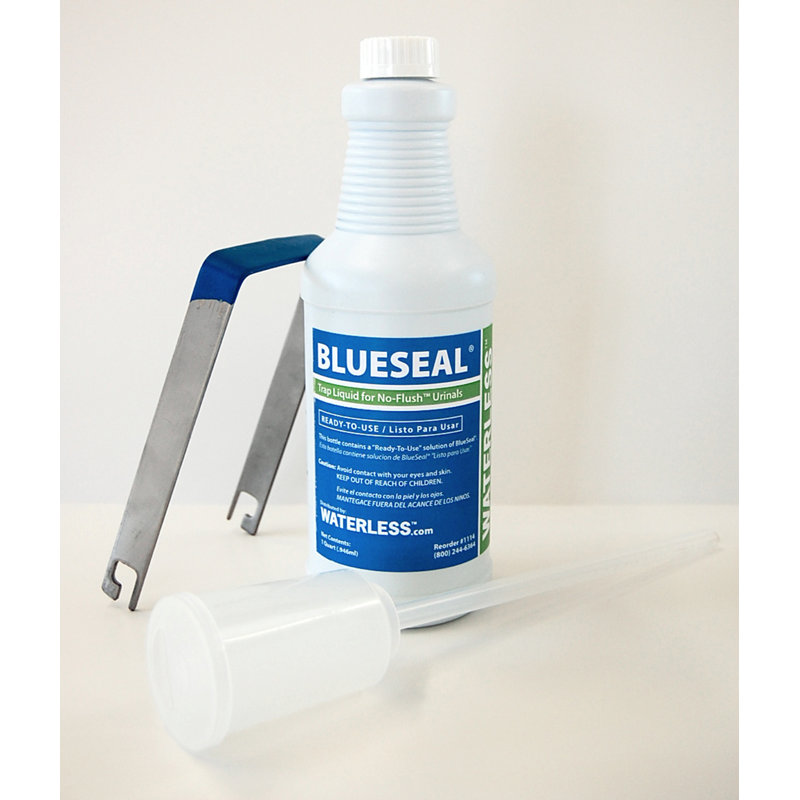 Waterless No-Flush Urinal Installation and Cleaning Kit