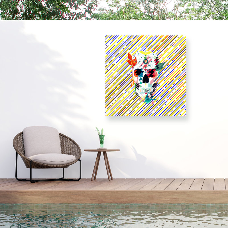 Toile d'extérieur Ali Gulec El Nuovo, H 14 po x l 14 po