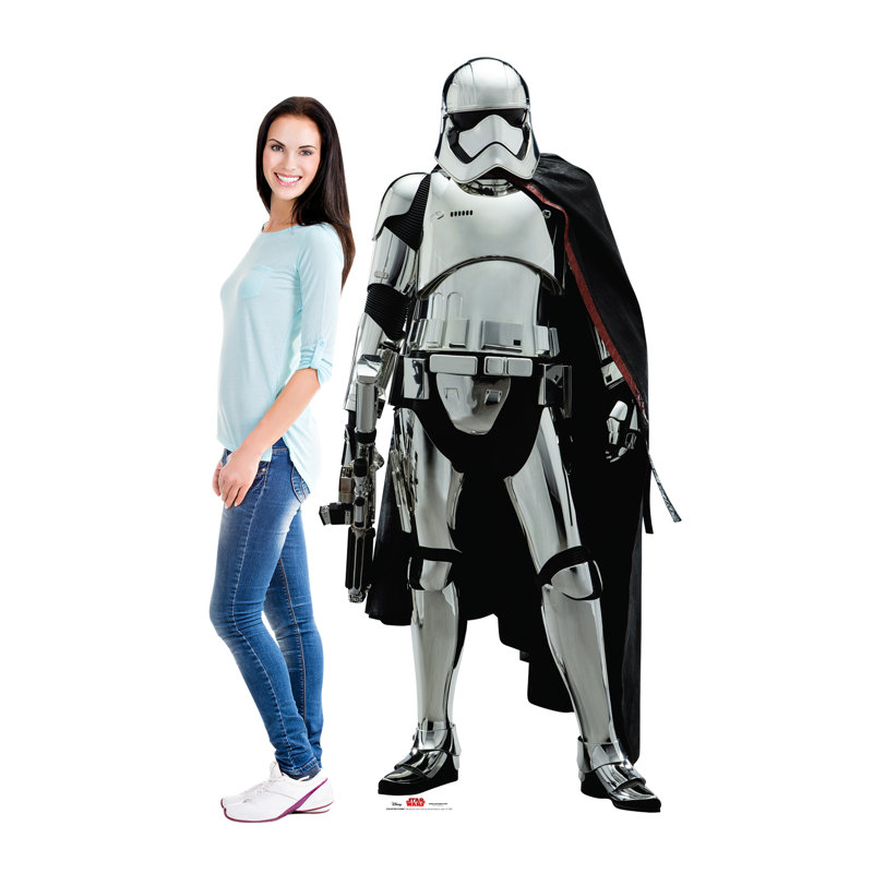 Accroche découpé en carton the star guerres viii the last jedi capitaine phasma™