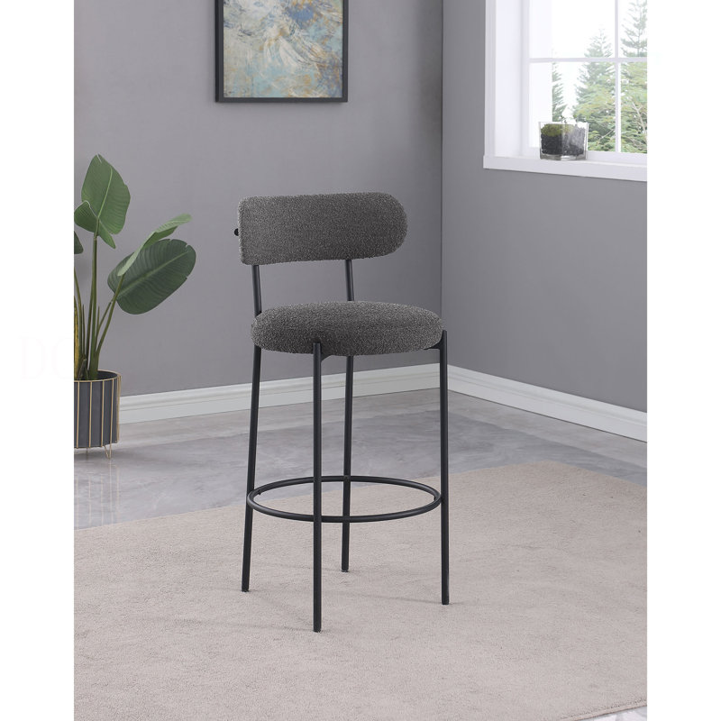 Ensemble de 2 chaises de comptoir rembourrées Concord, Tabouret de bar (siège d'une hauteur de 30 po)