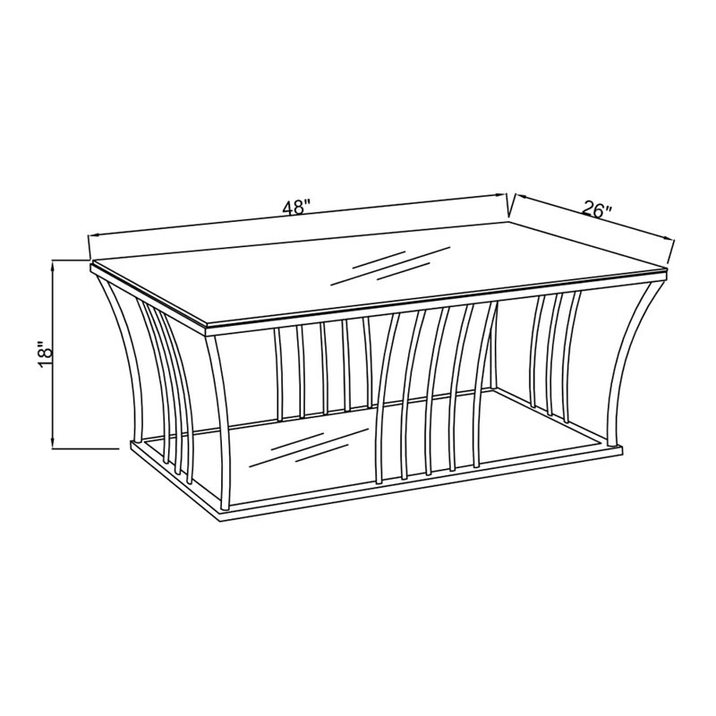 Villaine Single Coffee Table