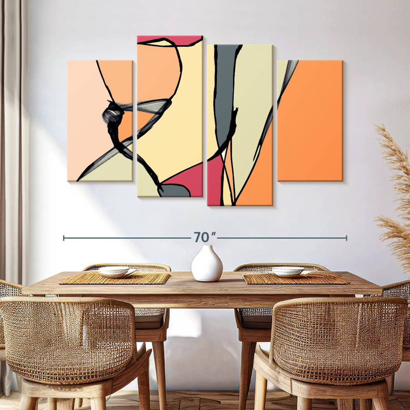 Avery Mid Century Modern Abstract I