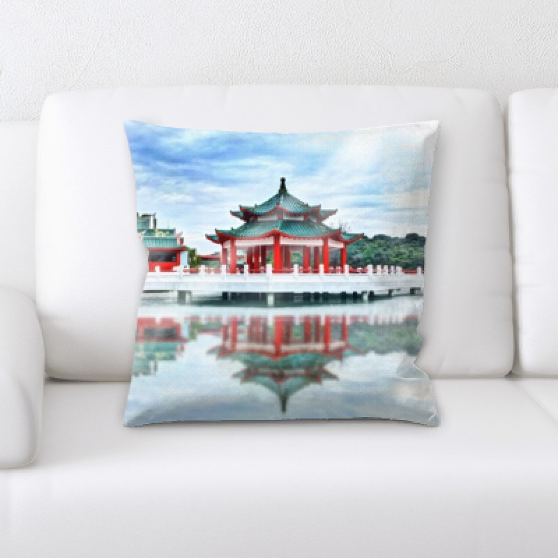 Microsuede Throw Pillow