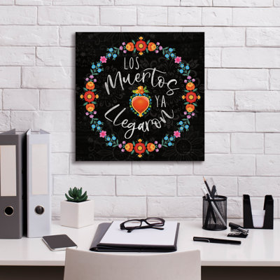 «Dia De Los Muertos 4» par Danhui Nai, art mural sur toile