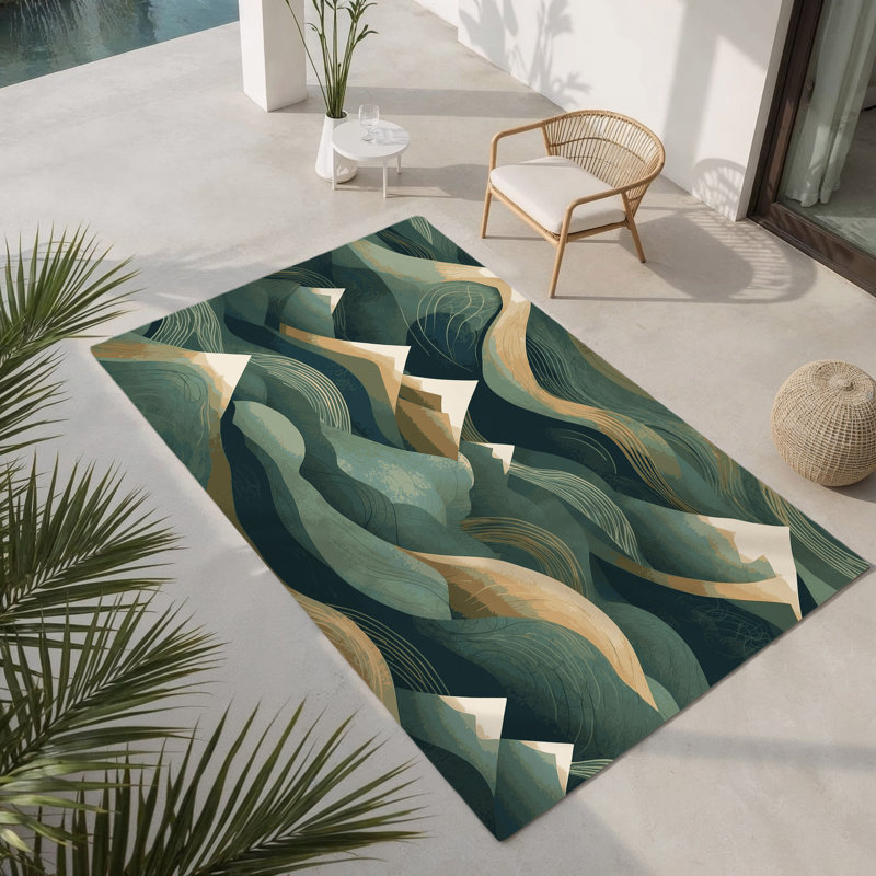 Tapis intérieur et extérieur Twilight, Rectangulaire 3 pi x 5 pi