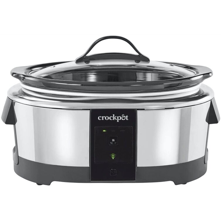 Crock Pot Brand Recipe Box With 76 Slow Cooker Recipes In Cute Metal Box.  NEW