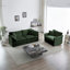 Ensemble de canapé 3 pièces avec accoudoirs et coussins décoratifs-1065596479