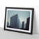Futuristic Buildings Architecture - Single Picture Frame Print