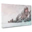 Pink Mountain - Wrapped Canvas-56630181