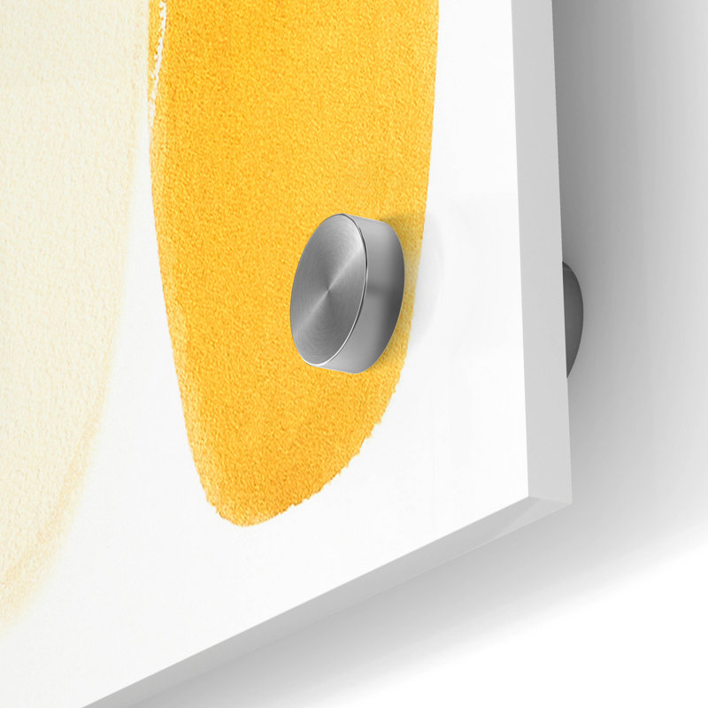  «Sun Dappled» par Simone Christen, art mural en verre acrylique, 36 po x 24 po