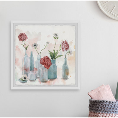 " Bottles And Blooms " by Parvez Taj