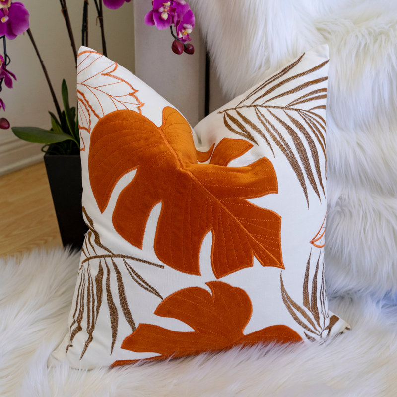 Coussin décoratif Autumn Vibes, Orange