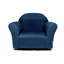 Fauteuil club Weybridge, microsuède rond-1896381991