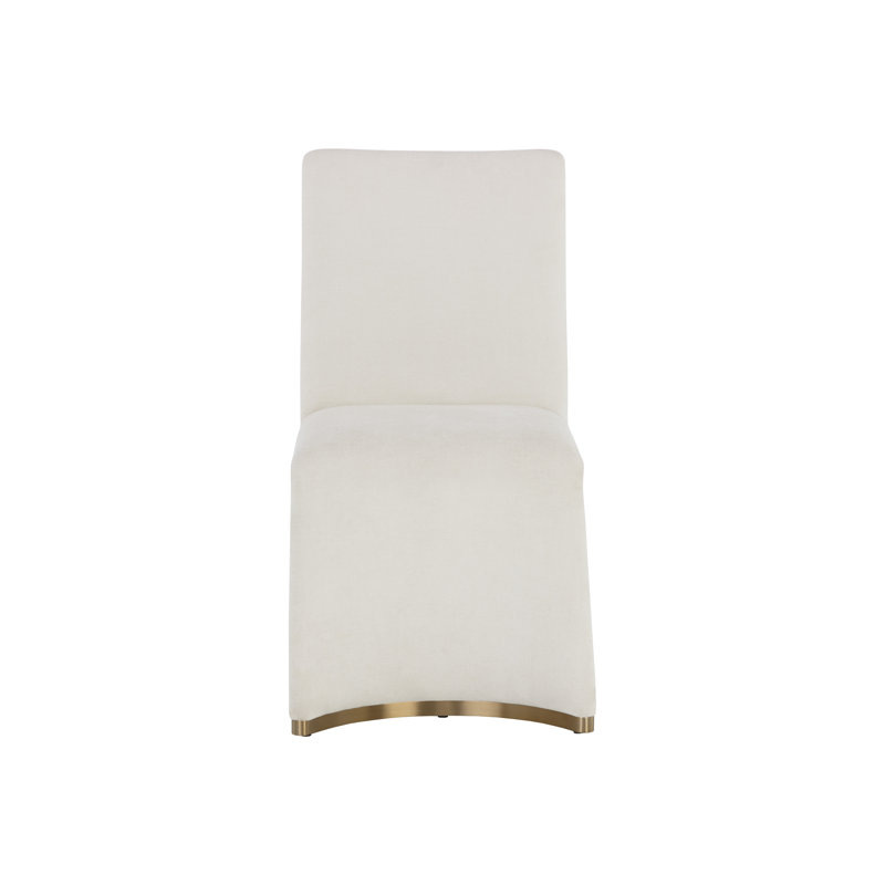 Iluka Upholstered Dining Chair, Cream