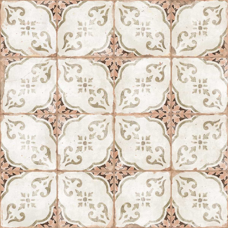 Paula Purroy Antoni 5,11 po X 5,11 po Carreau de céramique murale mat (6,02 pieds carrés / caisse)