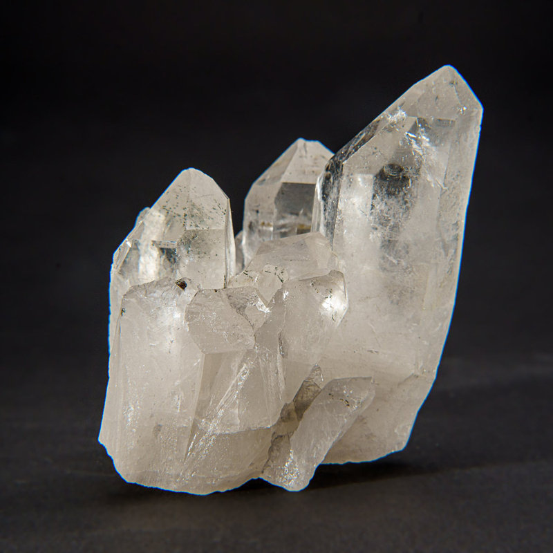 Genuine Clear Quartz Crystal Cluster Point from Brazil (12.35 Lbs)