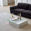 Table basse simple de style rétro extensible