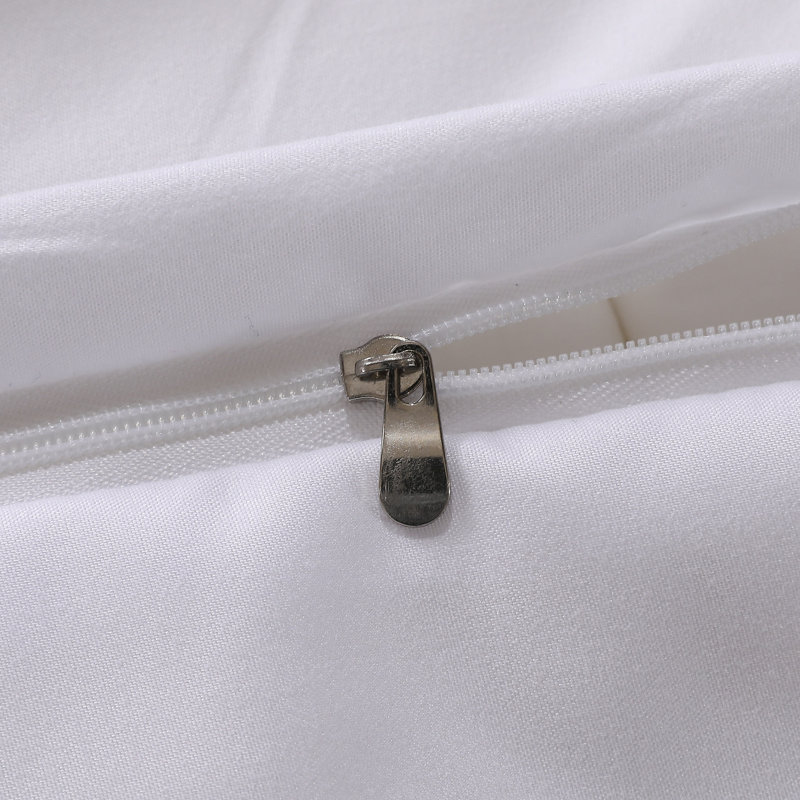 Garica Super King Duvet Cover Set, White, Double
