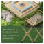 Table de camping entièrement automatique pliable pour jouer au mahjong