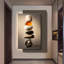 Arrangement de pierre: entrée avec décorations murales lumineuses-1508269167