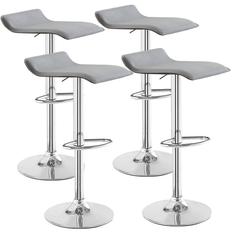 Tabouret réglable en hauteur Garytt, Gris